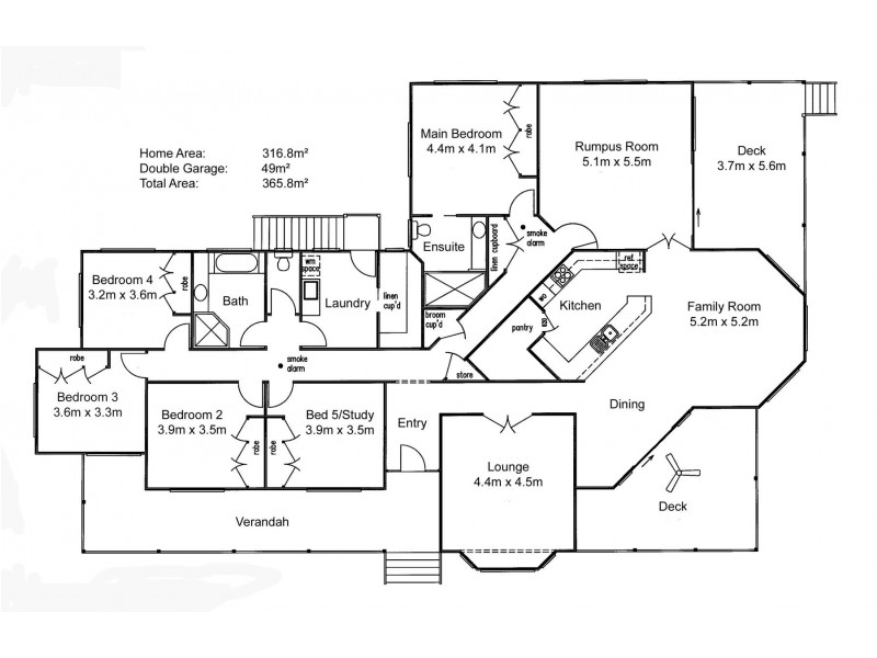 2 Saintly Place, Hodgson Vale QLD 4352 Floorplan