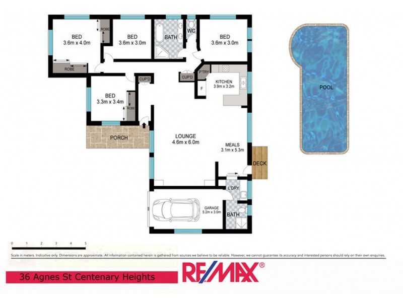 36 Agnes Street, Centenary Heights QLD 4350 Floorplan