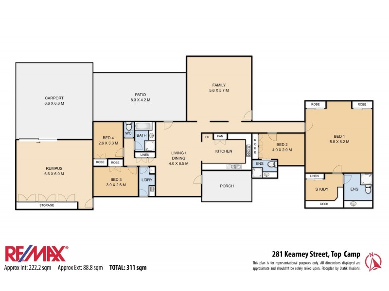 281 Kearney Street, Top Camp QLD 4350 Floorplan