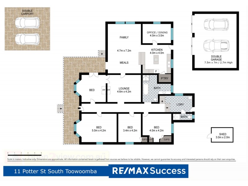 11 Potter Street, South Toowoomba QLD 4350 Floorplan