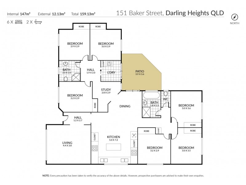151 Baker Street, Darling Heights QLD 4350 Floorplan