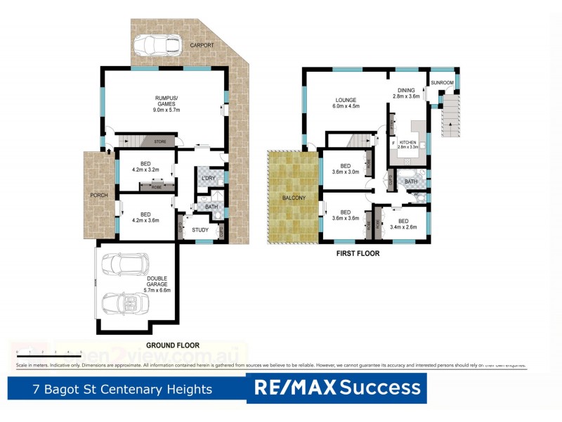 7 Bagot Street, Centenary Heights QLD 4350 Floorplan
