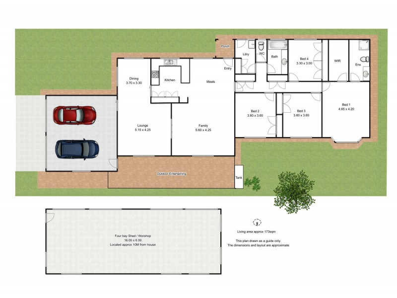 32 Murphy’s Creek Road, Blue Mountain Heights QLD 4350 Floorplan
