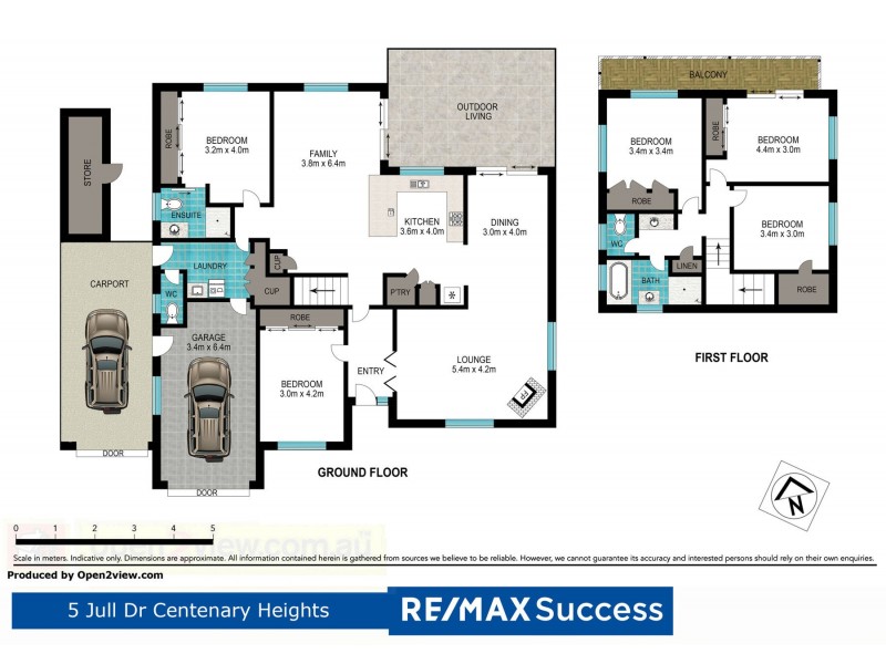 5 Jull Drive, Centenary Heights QLD 4350 Floorplan