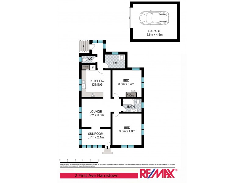 2 First Avenue, Harristown QLD 4350 Floorplan