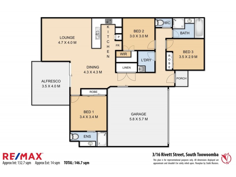 3/16 Rivett Street, South Toowoomba QLD 4350 Floorplan