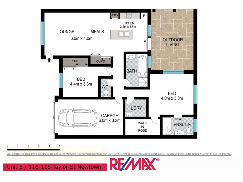 5/116-118 Taylor Street, Newtown QLD 4350 Floorplan