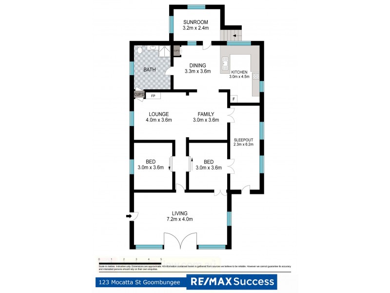 123 Mocatta Street, Goombungee QLD 4354 Floorplan