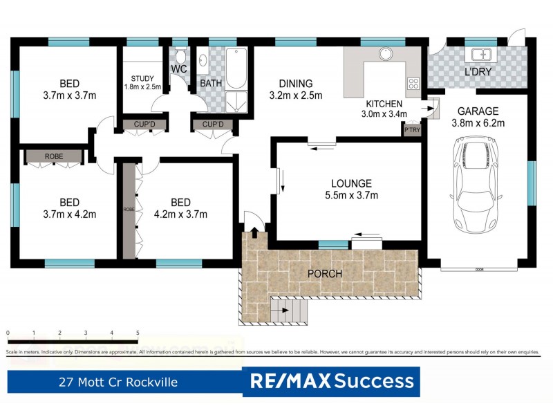 27 Mott Crescent, Rockville QLD 4350 Floorplan