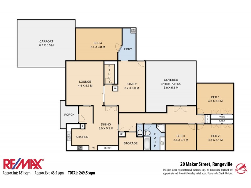 20 Maker Street, Rangeville QLD 4350 Floorplan