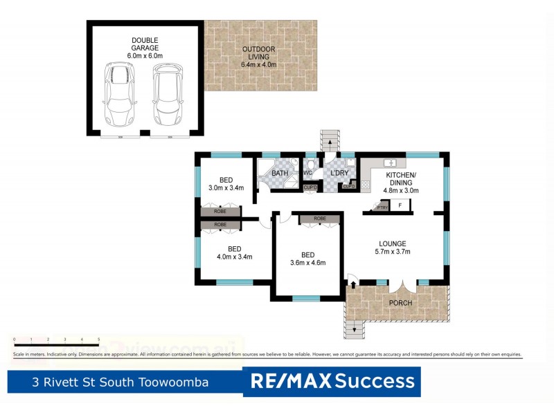 3 Rivett Street, South Toowoomba QLD 4350 Floorplan