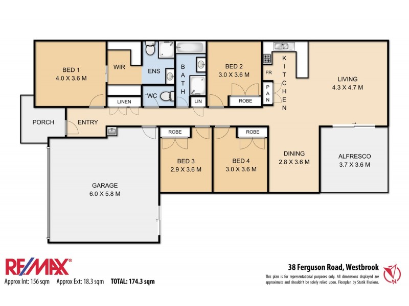38 Ferguson Road, Westbrook QLD 4350 Floorplan