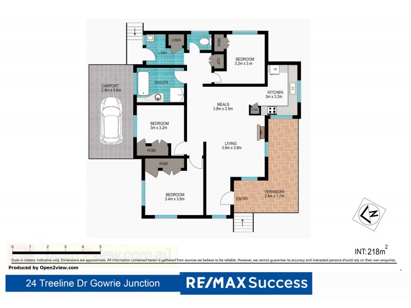 24 Treeline Drive, Gowrie Junction QLD 4352 Floorplan