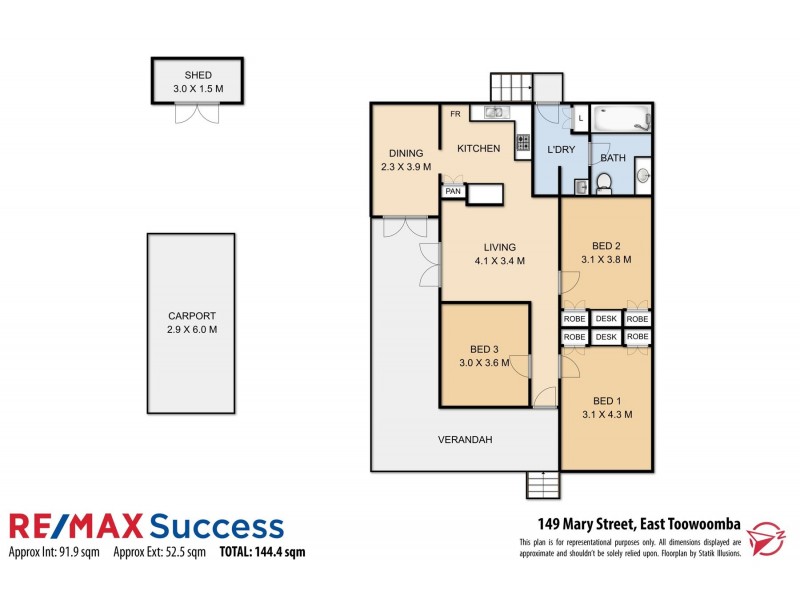 149 Mary Street, East Toowoomba QLD 4350 Floorplan