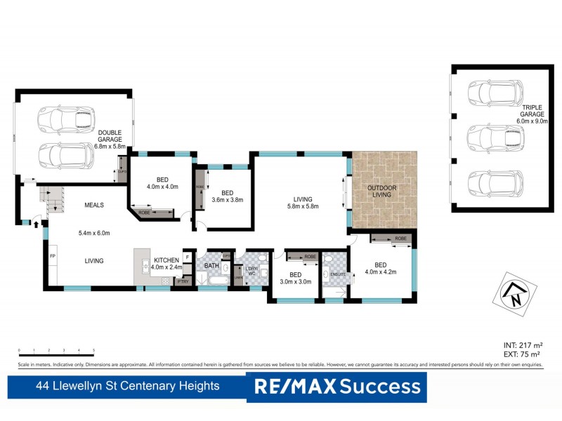44 Llewellyn Street, Centenary Heights QLD 4350 Floorplan