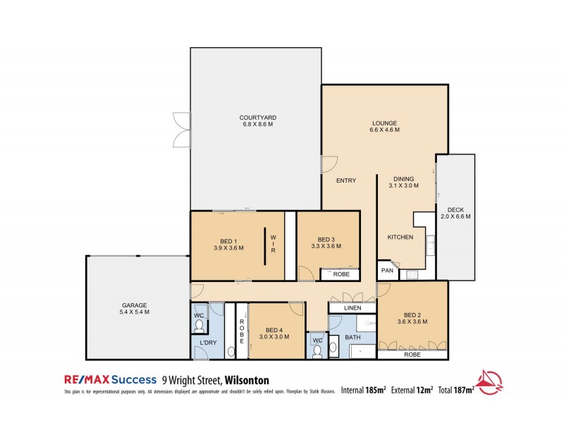 9 Wright Street, Wilsonton QLD 4350 Floorplan