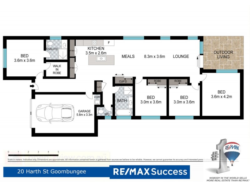 20 Harth Street, Goombungee QLD 4354 Floorplan