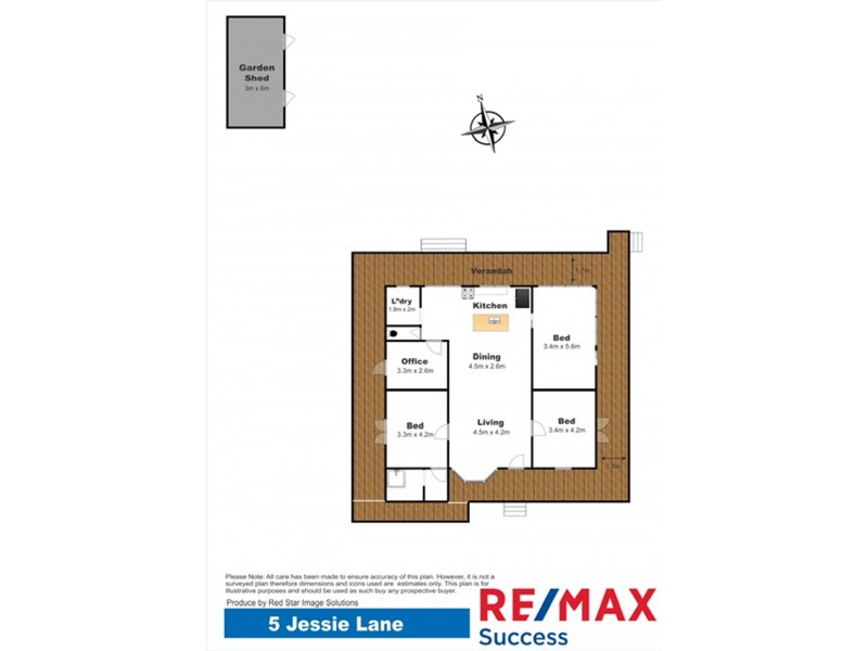 5 Jessie Lane, Murphys Creek QLD 4352 Floorplan