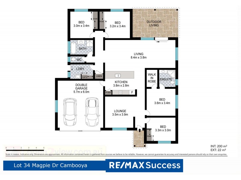 43 Magpie Drive, Cambooya QLD 4358 Floorplan