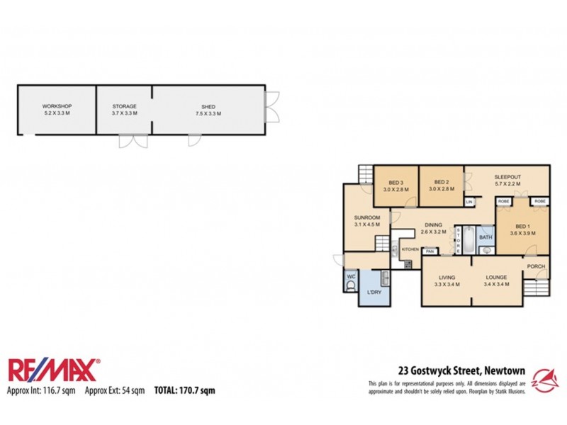 23 Gostwyck Street, Newtown QLD 4350 Floorplan