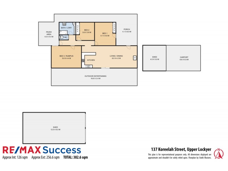 137 Koreelah Street, Upper Lockyer QLD 4352 Floorplan