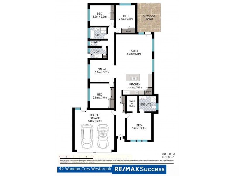 42 Wandoo Crescent, Westbrook QLD 4350 Floorplan