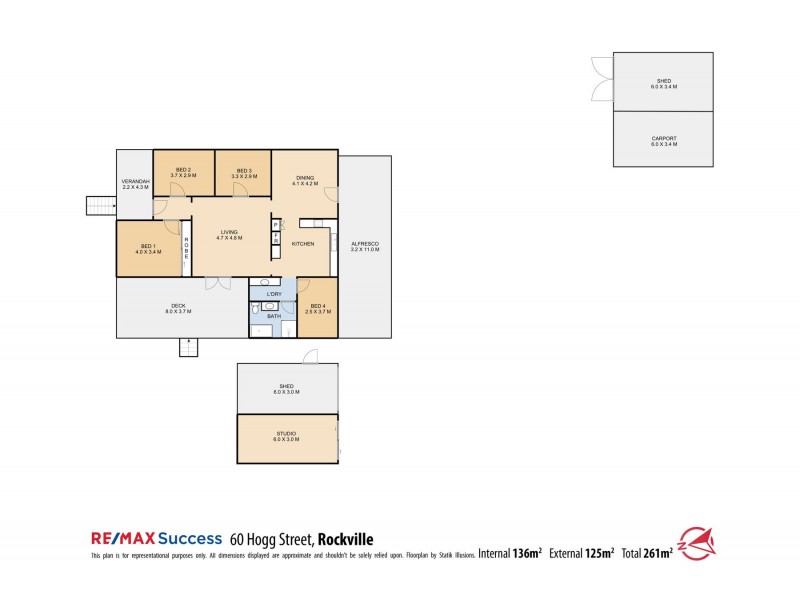 60 Hogg Street, Rockville QLD 4350 Floorplan