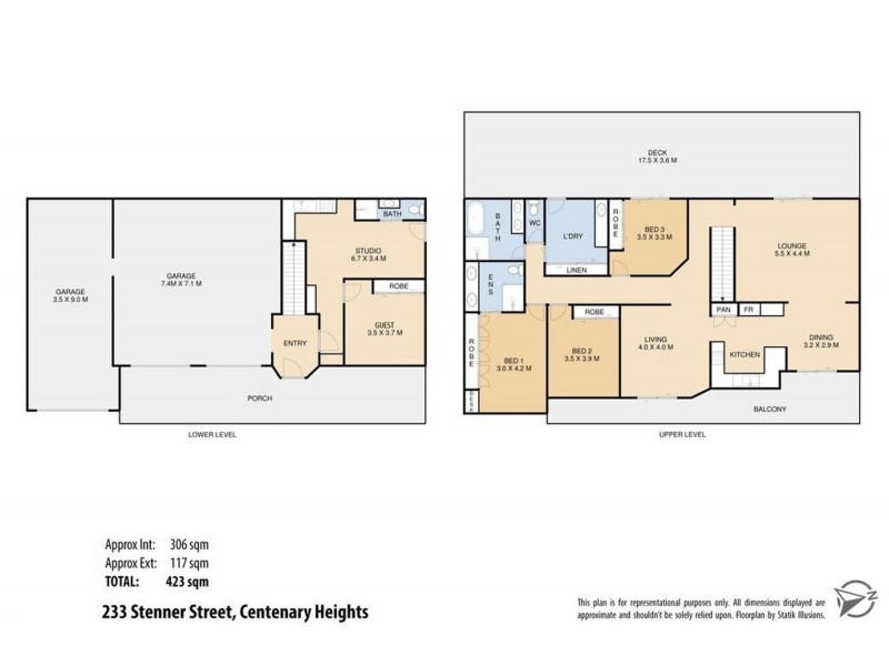 233 Stenner Street, Centenary Heights QLD 4350 Floorplan