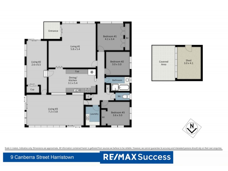 9 Canberra Street, Harristown QLD 4350 Floorplan