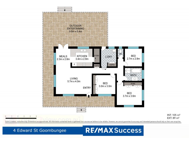 4 Edward Street, Goombungee QLD 4354 Floorplan