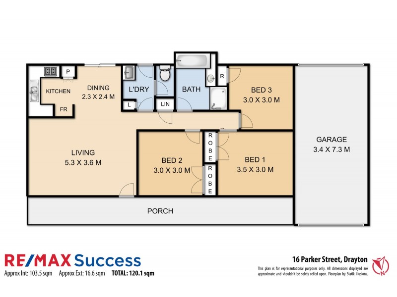 16 Parker Street, Drayton QLD 4350 Floorplan