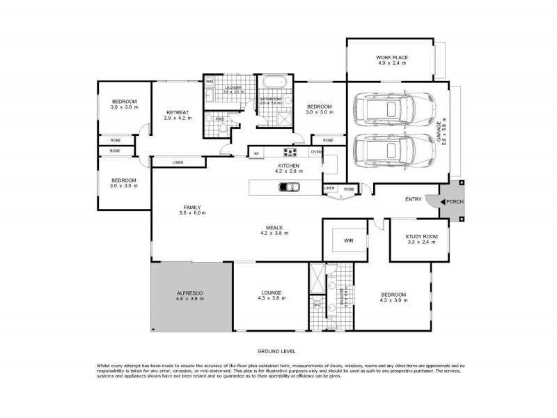 22 Tarlington Street, Middle Ridge QLD 4350 Floorplan