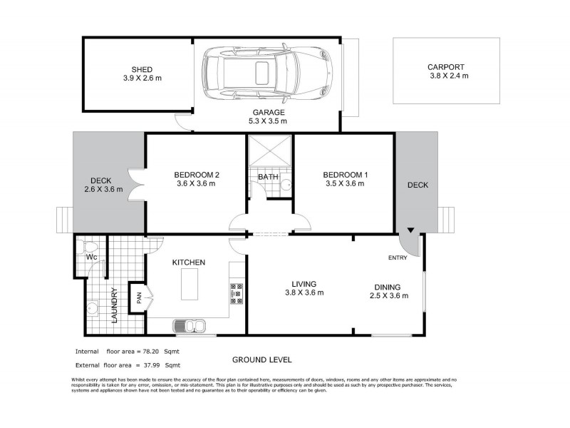 4 Ethel Street, Newtown QLD 4350 Floorplan