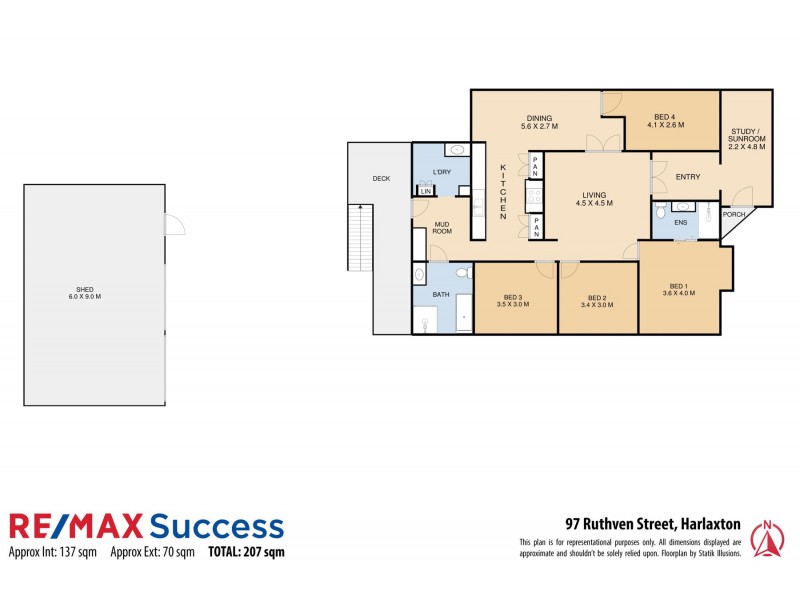 97 Ruthven Street, Harlaxton QLD 4350 Floorplan
