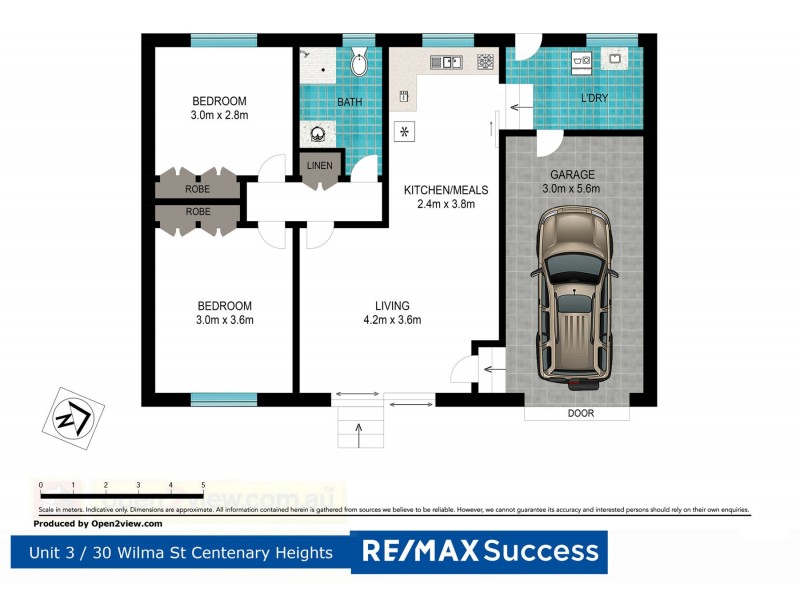 3/30 Wilma Street, Centenary Heights QLD 4350 Floorplan