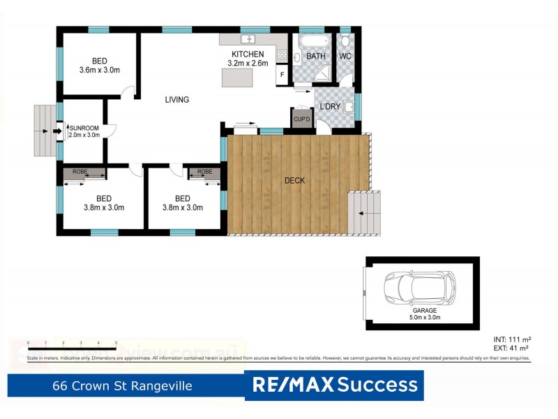 66 Crown Street, Rangeville QLD 4350 Floorplan