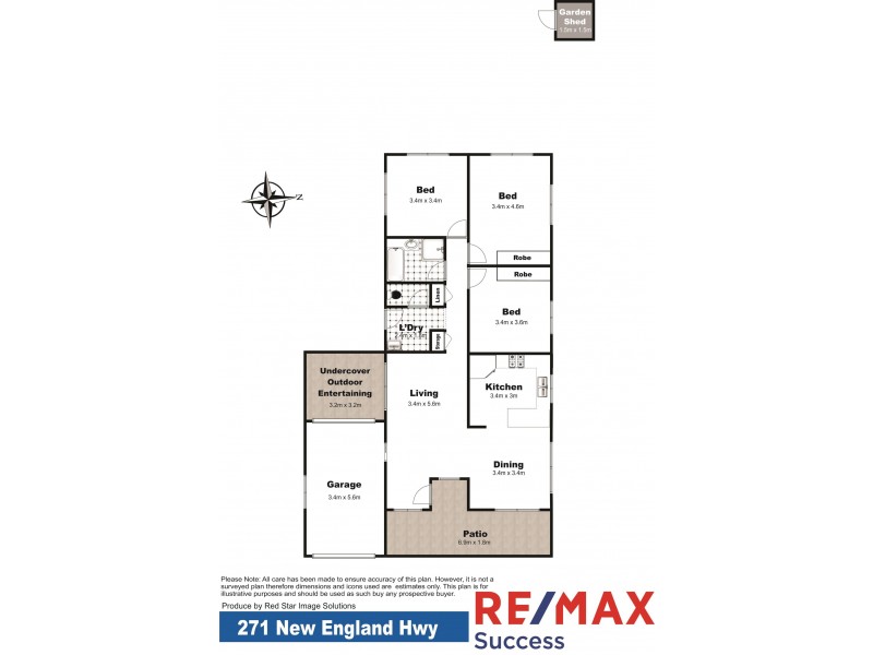 271 New England Highway, Harlaxton QLD 4350 Floorplan