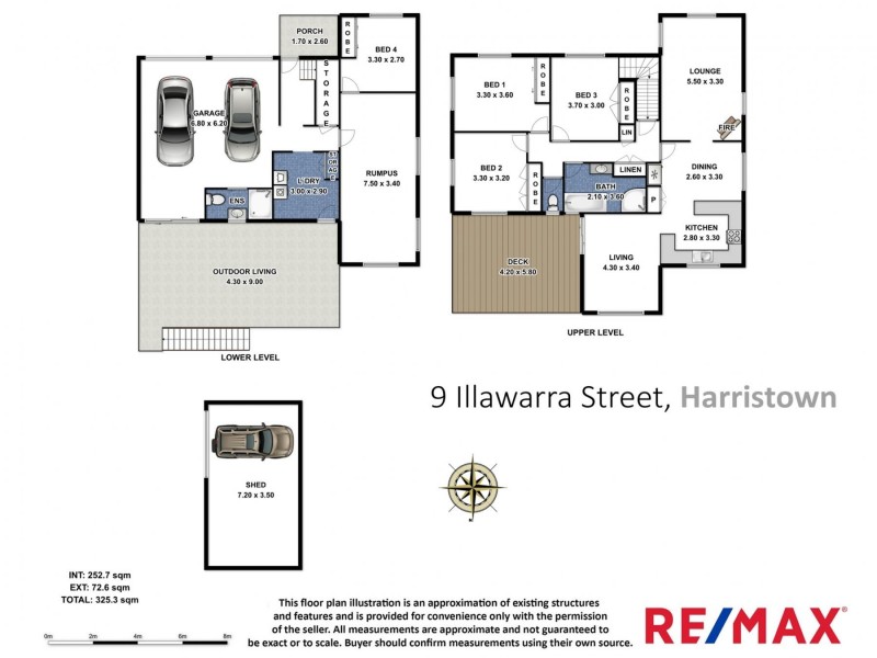 9 Illawarra Street, Harristown QLD 4350 Floorplan