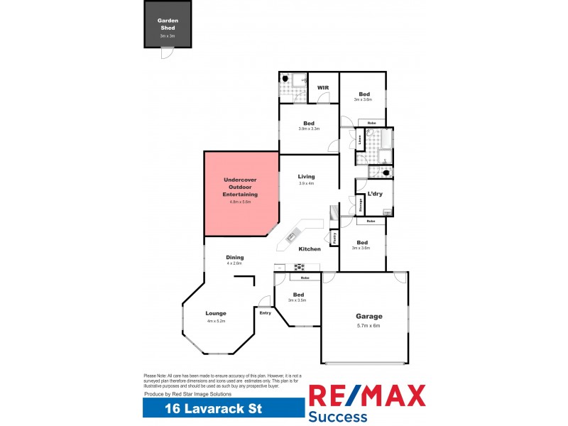 16 Lavarack Street, Darling Heights QLD 4350 Floorplan