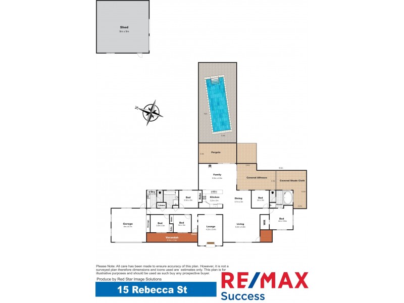 15 Rebecca Street, Glenvale QLD 4350 Floorplan