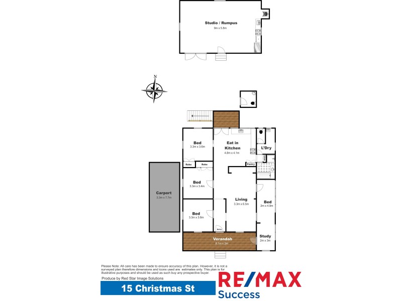 15 Christmas Street, North Toowoomba QLD 4350 Floorplan
