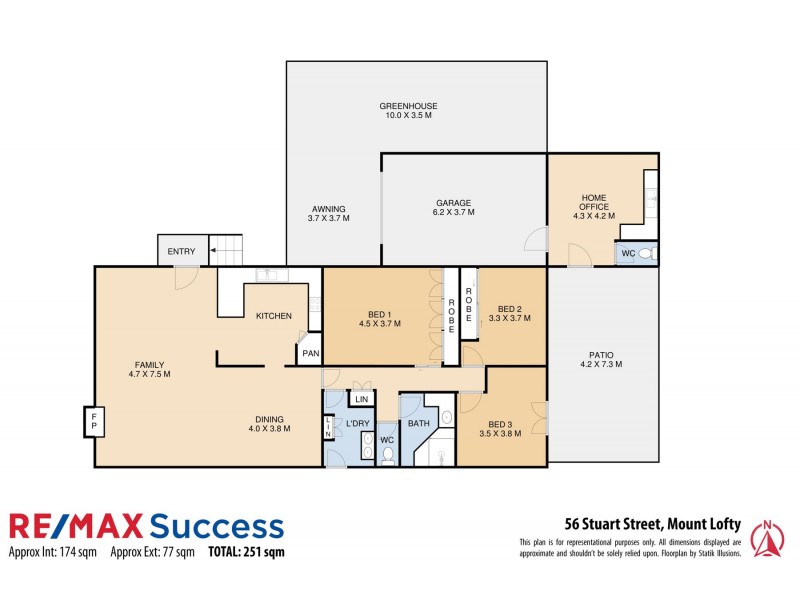 56 Stuart Street, Mount Lofty QLD 4350 Floorplan