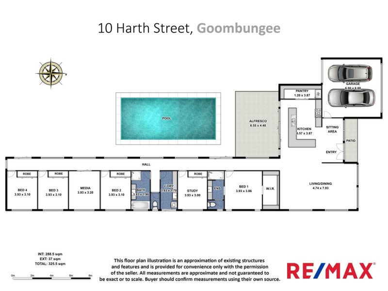 10 Harth Street, Goombungee QLD 4354 Floorplan