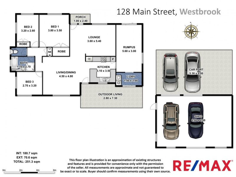 128 Main Street, Westbrook QLD 4350 Floorplan