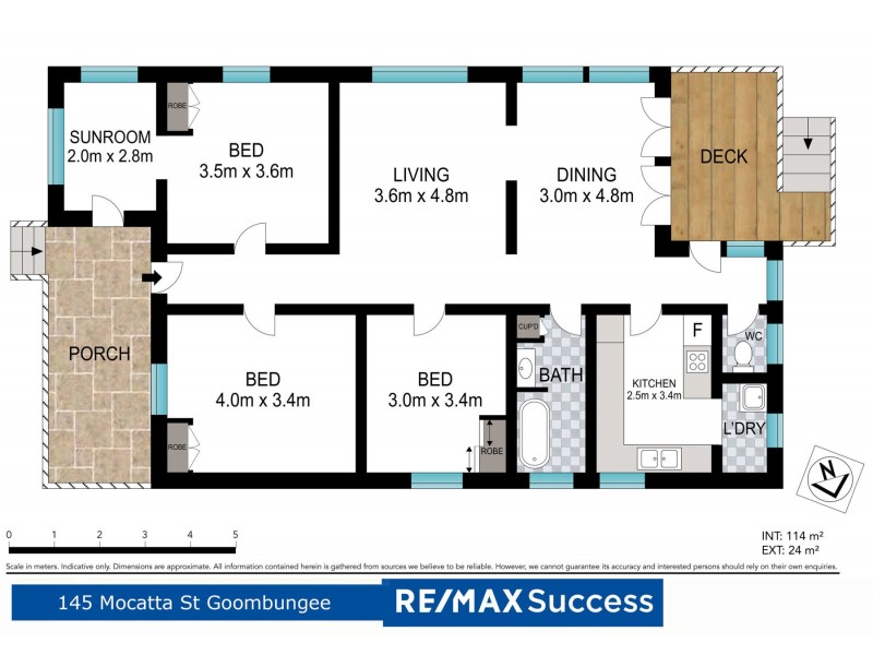 145 Mocatta Street, Goombungee QLD 4354 Floorplan