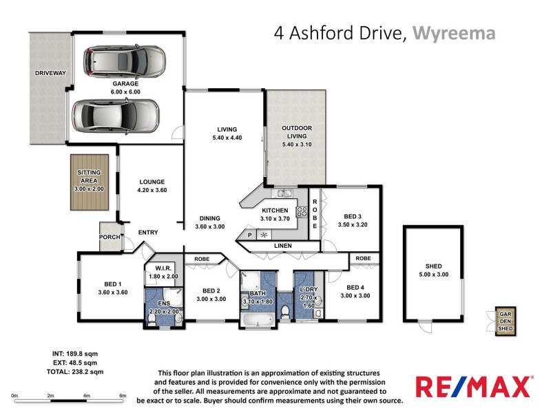 4 Ashford Drive, Wyreema QLD 4352 Floorplan