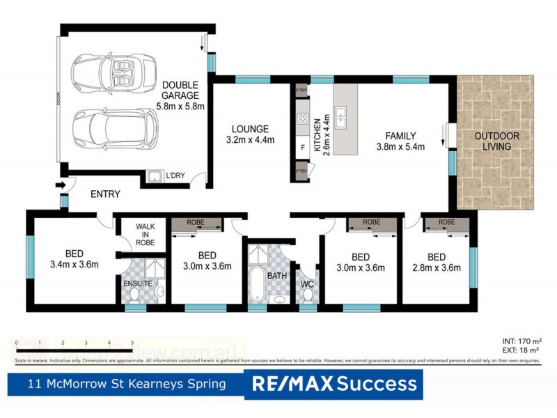 11 McMorrow Street, Kearneys Spring QLD 4350 Floorplan