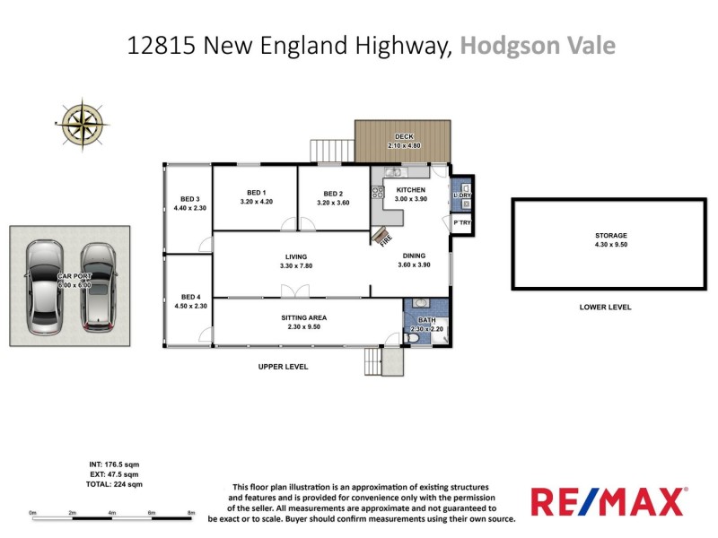 12815 New England Highway, Hodgson Vale QLD 4352 Floorplan