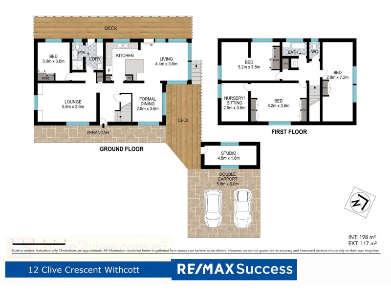 12 Clive Crescent, Withcott QLD 4352 Floorplan