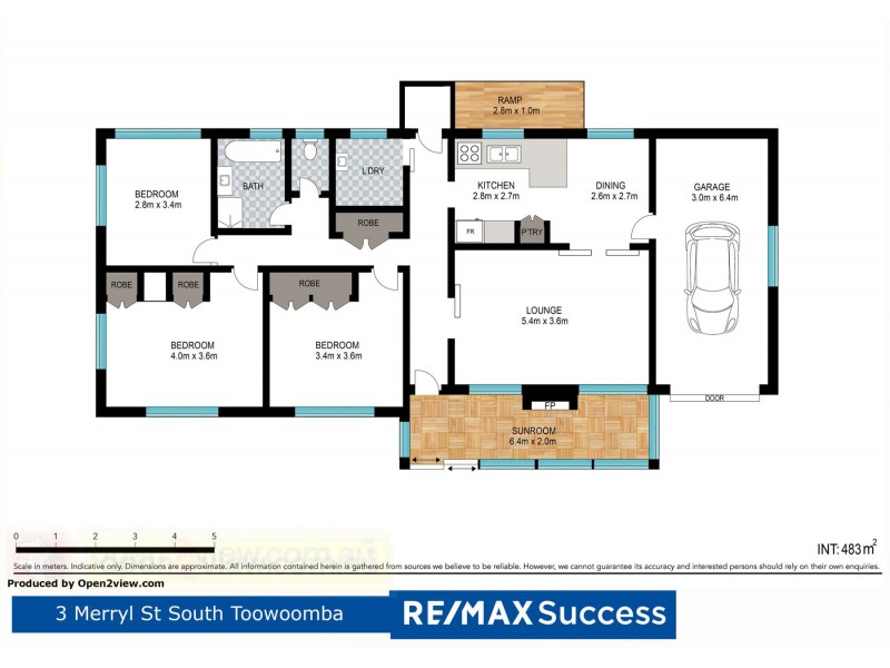 3 Merryl Street, South Toowoomba QLD 4350 Floorplan